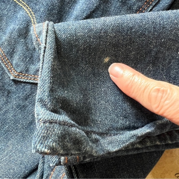 Rare LEVI'S RED COLLECTION (2005) 100% Cotton Denim Jeans Size 13M (33" waist) - Picture 8 of 15